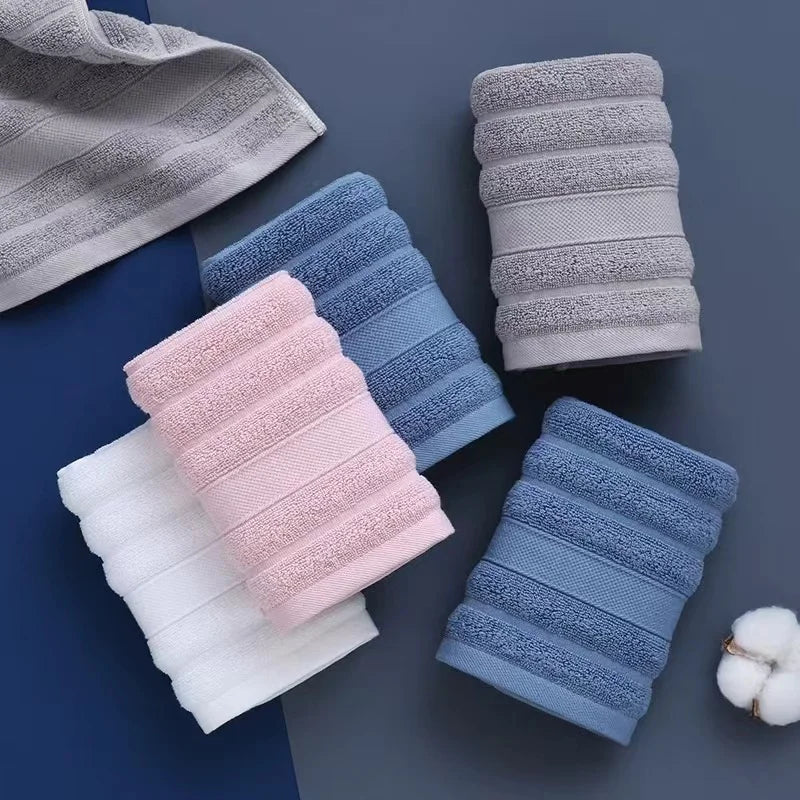 Pure Cotton Terry Towel Set