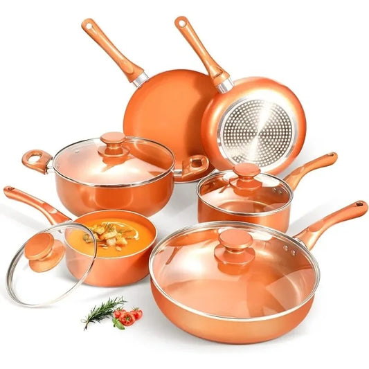 Nonstick Copper Cookware